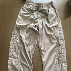 Girls Ivivva Side Snap Track Pants - Size 10